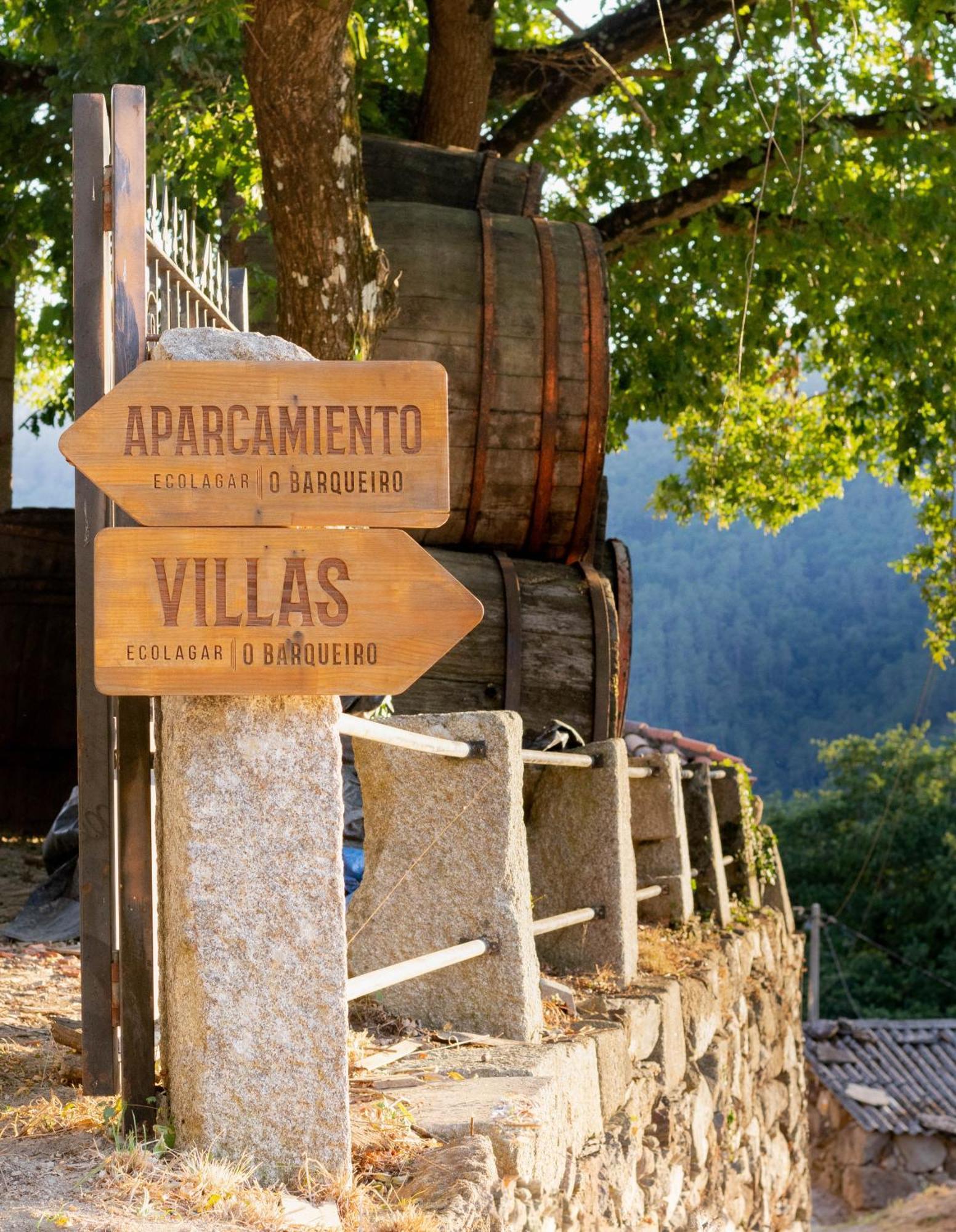 Ecolagar O Barqueiro Villa Pantón Eksteriør billede